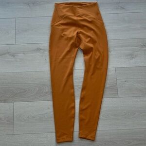 Lululemon Instill High rise leggings - Size 6 - Autumn orange
